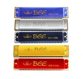 Muzicuta harmonica Bee cu 24 de tonuri